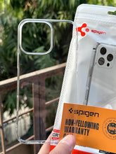 iPhone "16 Pro Max" Premium Spigen Transparent Case "ANTI-YELLOWING"