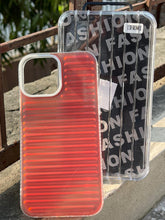 iPhone "13 Pro Max" Rainbow Translucent Case - Red