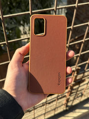 Samsung Galaxy "A02S" Spigen Rugged Texture Case - Brown