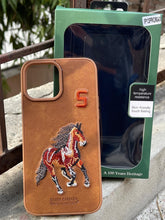 iPhone "13 Pro Max" Polo Embroidered Case - Brown