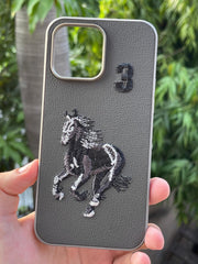 iPhone "14 Pro Max" Polo Classic Case - Dark Gray