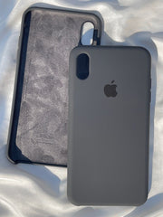 iPhone "XS Max" Silicone Case "Dark Gray"