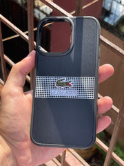 iPhone "15 Pro Max" Lacoste Le Club Case - Black