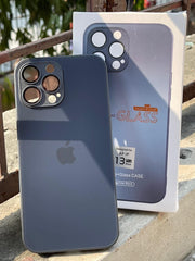 iPhone "13 Pro Max" AG Premium Glass "Camera Lens" Case - Graphite