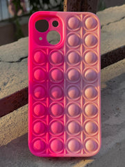 iPhone "13" Fidget Stress Release Pop-Up Case - Pink
