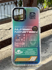 iPhone "13/14" Rainbow Translucent Shade Matte Case - Pandaer