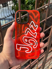 iPhone "13 Pro Max" Translucent Neon Jazz Case
