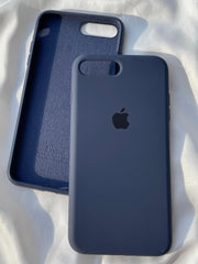 iPhone "7/8 Plus" Silicone Case "Dark Blue"