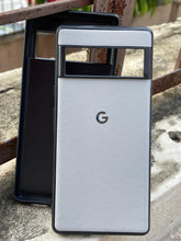 Google Pixel "6 Pro" Premium Leather Texture Case - Gray
