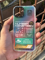 iPhone "13/14" Rainbow Translucent Shade Matte Case - Pandaer