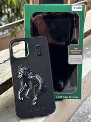 iPhone "11 Pro" Polo Embroidered Case - Black