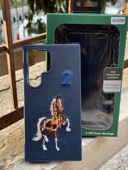 Samsung Galaxy "S23 ULTRA" Polo Embroidered Case - Blue