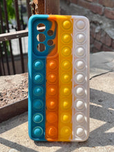 Samsung Galaxy "A52/A52s" Fidget Stress Release Pop-Up Case - Blue & Orange