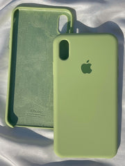 iPhone "XS Max" Silicone Case "Parrot Green"
