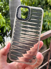 iPhone "12/12 Pro" Translucent Jump Style Silicone Case - Black