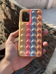 Vivo "Y33S/Y21" Fidget Stress Release Pop-Up Case - Brown