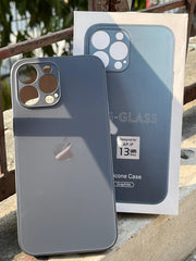 iPhone "13 Pro Max" AG Premium Glass Case - Graphite