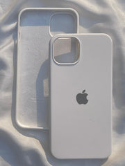 iPhone "13/14" Silicone Case "Pearl White"