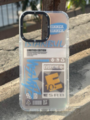 iPhone "13 Pro" Rainbow Translucent Shade Matte Case - Istanbul