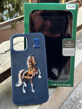 iPhone "11 Pro" Polo Embroidered Case - Blue