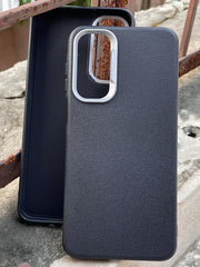 Samsung Galaxy "A16" Leather Textured Case - Black