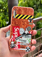 iPhone "X/XS" Wood Texture Case - Supr