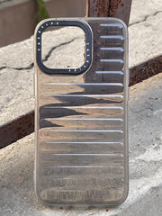 iPhone "13 Pro" Translucent Jump Style Silicone Case - Black