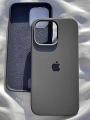 iPhone "14 Pro Max" Silicone Case "Dark Gray"