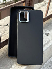 Samsung Galaxy "A04" Leather Textured Case - Black