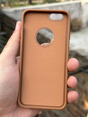iPhone "6/6s" Spigen Premium Woven Stitched Case - Brown