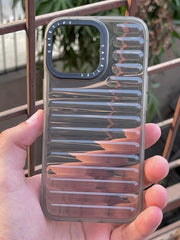 iPhone "13 Pro" Translucent Jump Style Silicone Case - Black