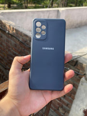 Samsung Galaxy "A73" Premium Silicone Case - Dark Blue
