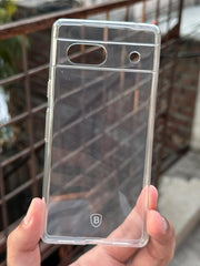 Google Pixel "7A" Transparent Silicone Case "Baseus"