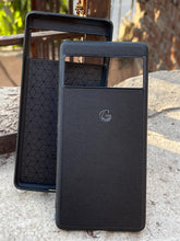 Google Pixel "7 Pro" Premium Leather Texture Case - Black