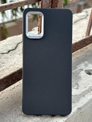 Samsung Galaxy "A31" Leather Textured Case - Black