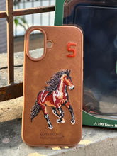 iPhone "16" Polo Embroidered Case - Brown