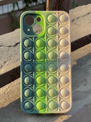 iPhone "13" Fidget Stress Release Pop-Up Case - Green
