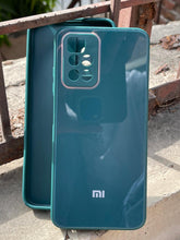 Xiaomi "Redmi 10" Tempered Glass "Chrome" Case - Green