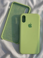 iPhone "X/XS" Silicone Case "Parrot Green"