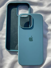 iPhone "16 Pro Max" Silicone Case "Teal Green"