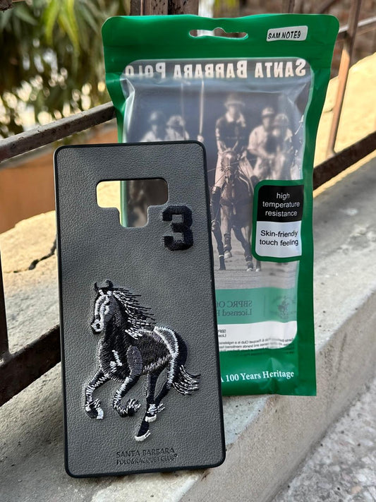 Samsung Galaxy "Note 9" Polo Classic Case - Dark Gray