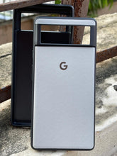Google Pixel "6" Premium Leather Texture Case - Gray