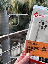 iPhone "12 Pro Max" Premium Spigen Transparent Case "ANTI-YELLOWING"