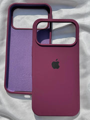 iPhone "17 Pro Max" Silicone Case "Plum"