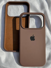 iPhone "17 Pro" Silicone Case "Coffee"
