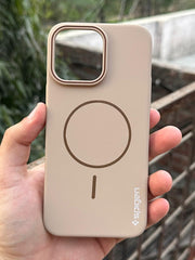 iPhone "14 Pro Max" Spigen Premium Ultra Slim MagSafe Case - Gold