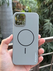 iPhone "12 Pro Max" Spigen Premium Ultra Slim MagSafe Case - Dark Gray