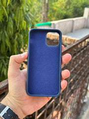 iPhone "11 Pro" Premium Remax Leather Stitched Case - Blue