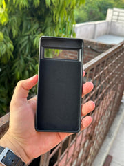 Google Pixel "7 Pro" Premium Remax Leather Stitched Case - Black