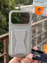 iPhone "17 Pro" Premium Spigen "Wallet" Case - Gray